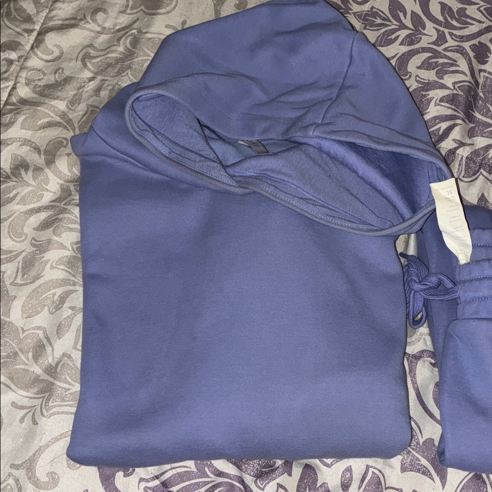 Fabletics Periwinkle Hoodie and Joggers Set